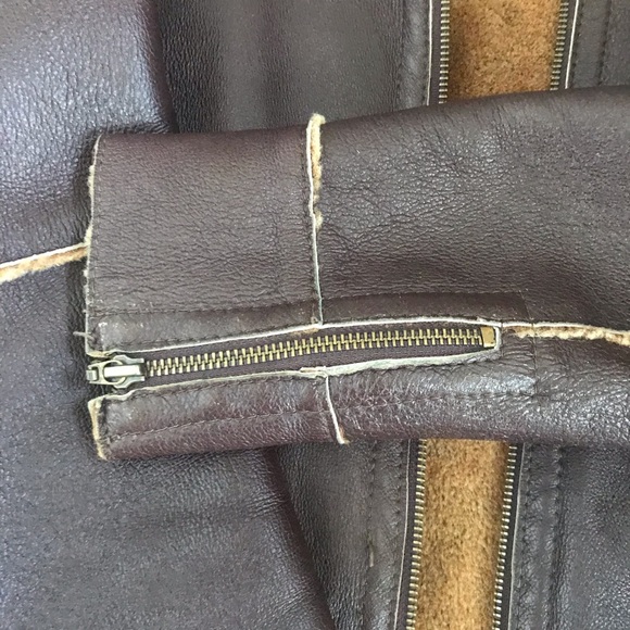 NOT FOR SALE - Rem Garson Leather and 100% Shearling Jacket - Picture 3 of 8